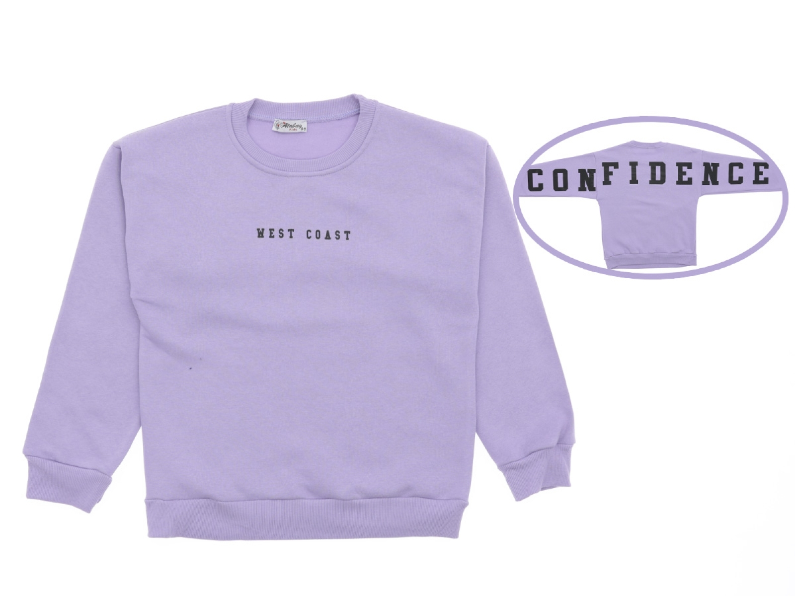 9/12 YAŞ KIZ BLUZ CONFIDENCE BASKILI