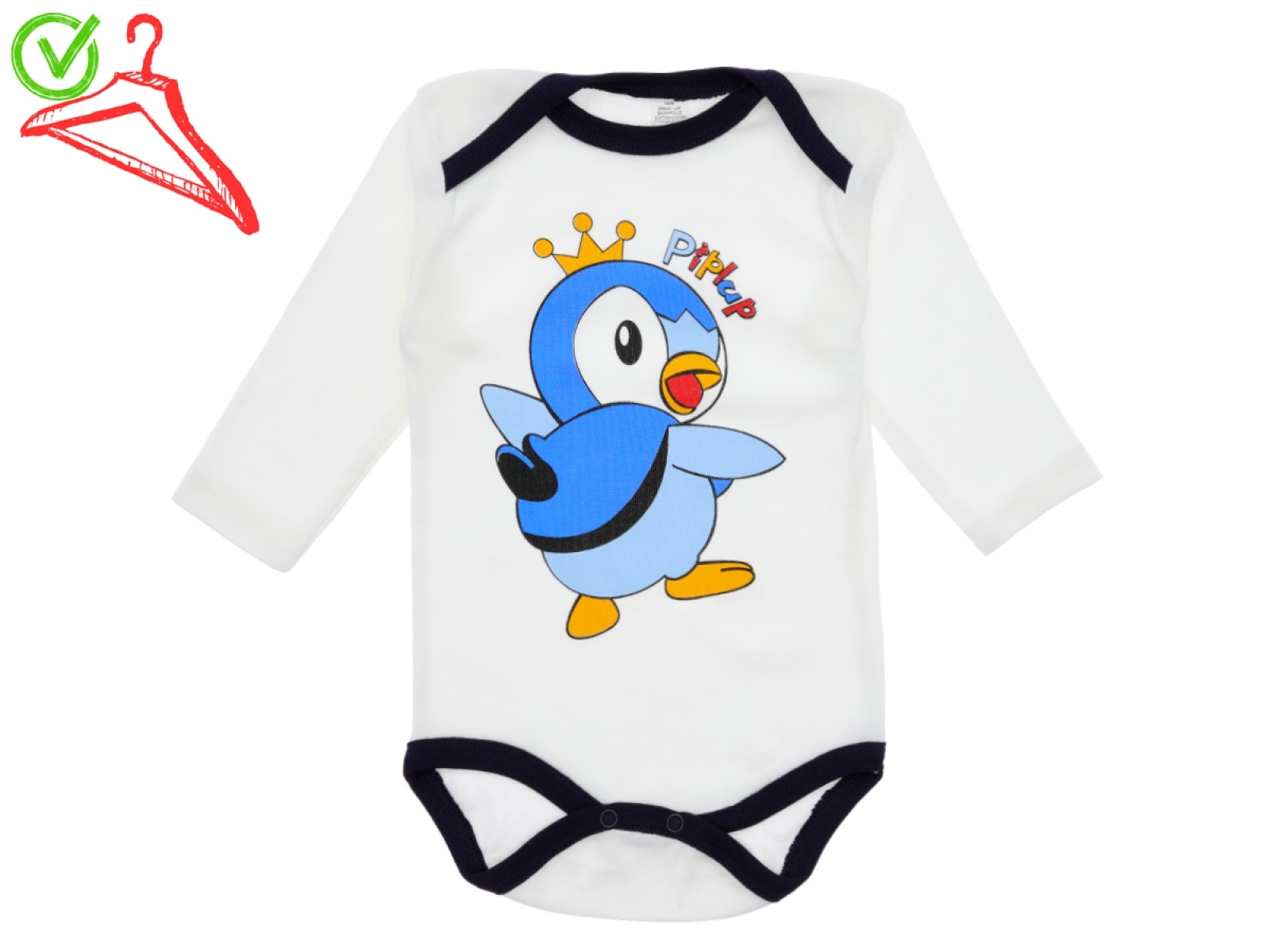 6/18 AY BEBE ASKILI BADİ U.KOL PENGUEN