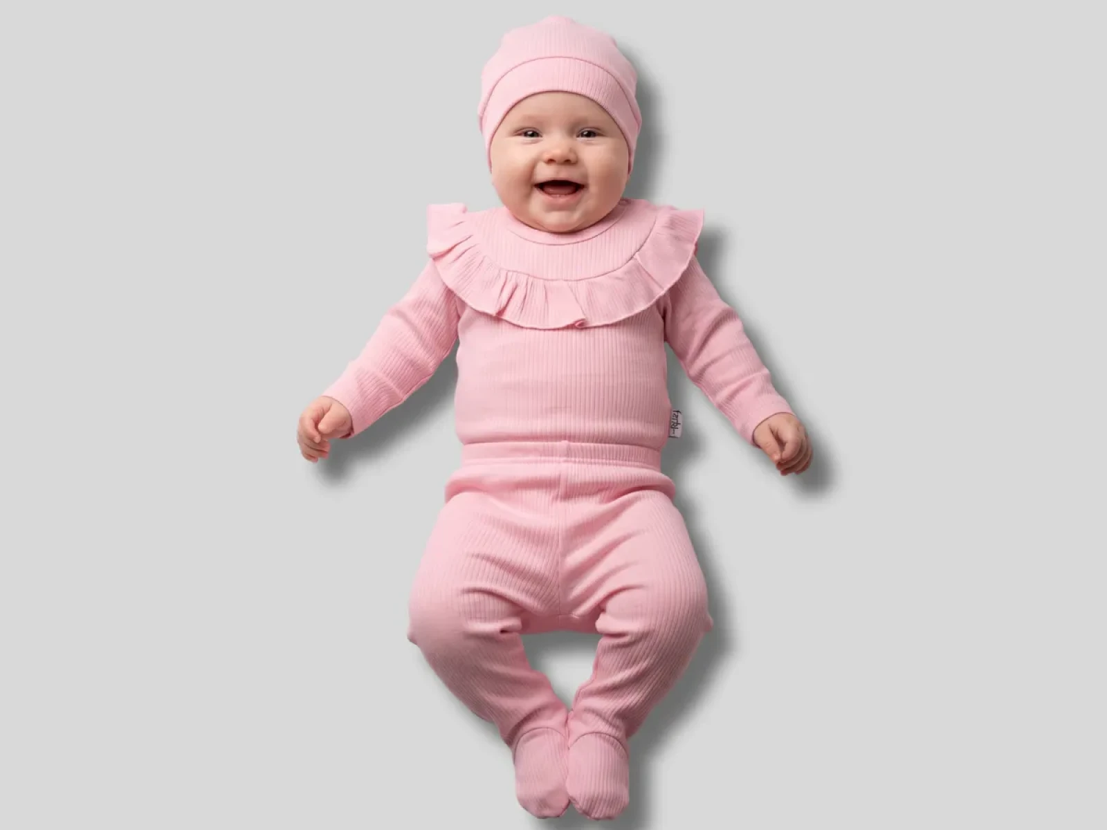 3/9 AY BEBE KIZ TAKIM 3\'LÜ BADİLİ