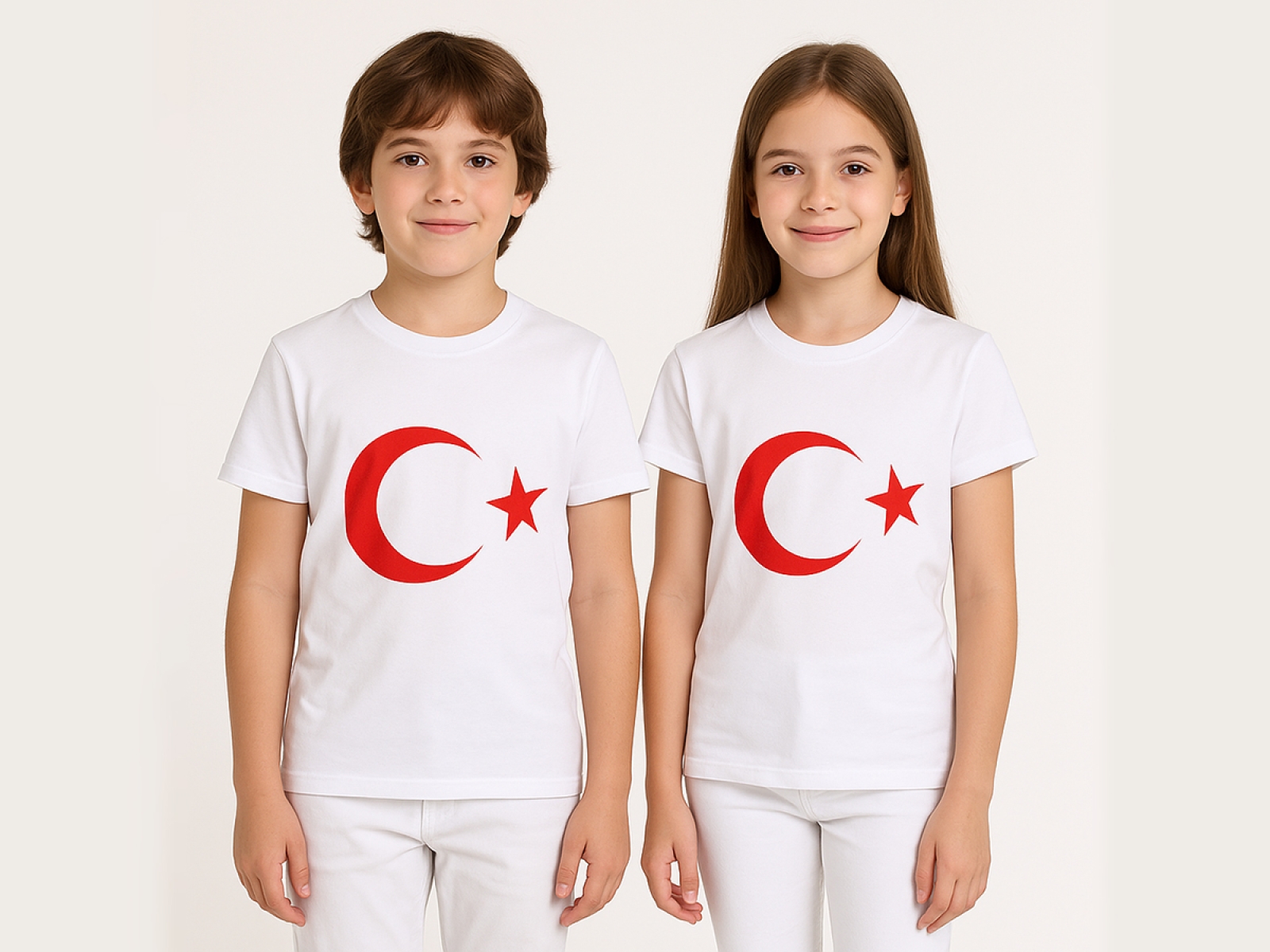 5/8 YAŞ TSHIRT TÜRK BAYRAKLI BASKI