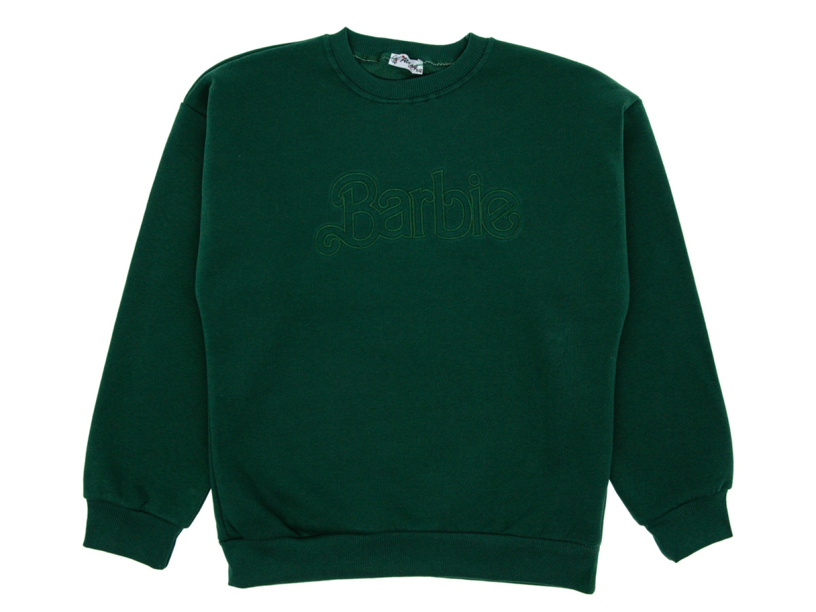 13/16 YAŞ KIZ SWEAT BARBIE NAKIŞLI 3 İP ŞARDONLU