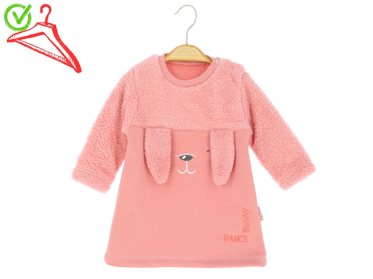 6/12 AY KIZ ELBİSE DANCE BUNNY NAKIŞLI