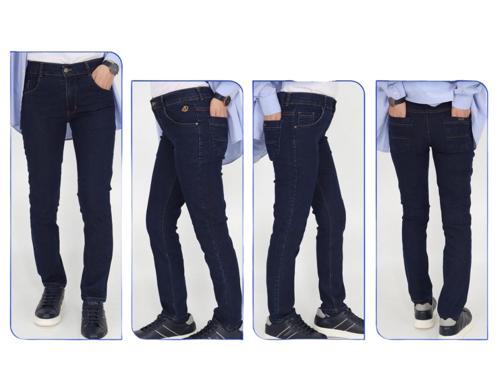 9/12 YAŞ ERKEK PANTOLON KOT ELASTAN