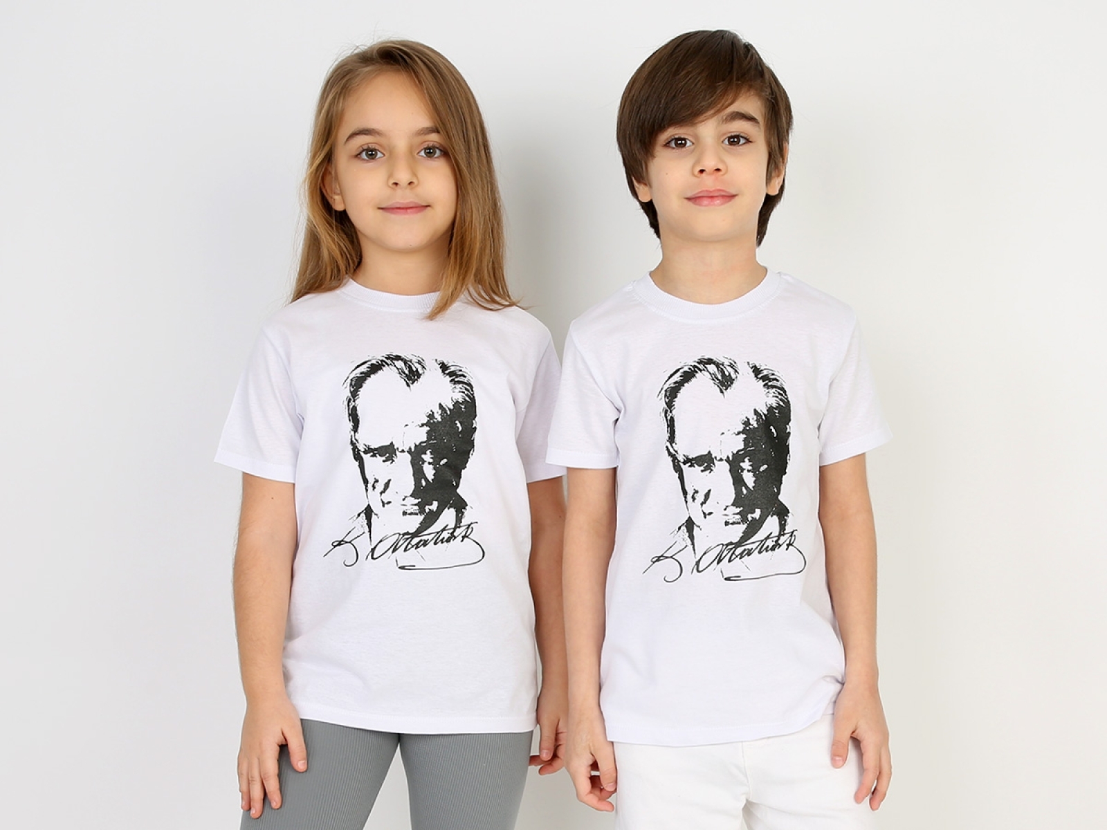 5/8 YAŞ TSHIRT ATATÜRK BASKILI UNISEX