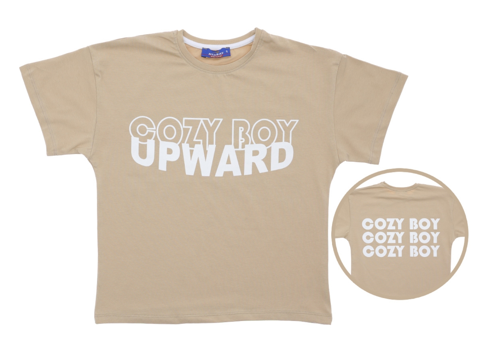 5/8 YAŞ ERKEK TSHİRT COZY BOY UPWARD