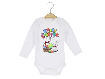 3/12 AY BADİ HAPPY EASTER TAVŞANLI BASKILI